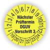 HT Instruments 2002270 Prüfplaketten 30mm etikety s osvědčením o bezpečnosti 1 ks