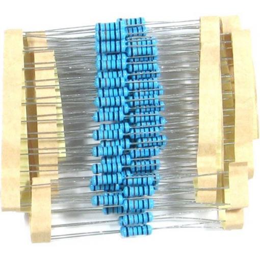 Rezistor 1M8 0309, 0,5 W, metaloxid, 1%, balení 100 ks