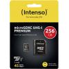 Intenso Premium paměťová karta microSDXC 256 GB Class 10, UHS-I vč. SD adaptéru