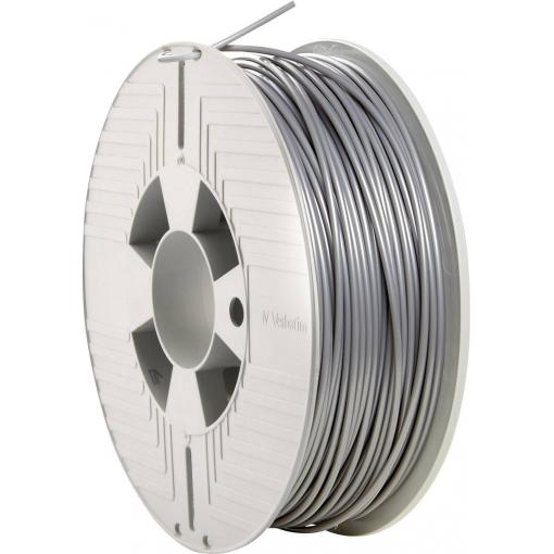 Verbatim 55329 PLA 3D Filament. Silver/Metal vlákno pro 3D tiskárny PLA plast 2.85 mm 1000 g šedá 1 ks