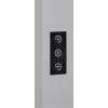 Maul MAULsirius 8259295 LED stojací lampa s detektorem pohybu 81 W Energetická třída (EEK2021): F (A - G) stříbrná