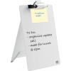 nobo skleněná tabule pro poznámky Diamond Glass Desktop (š x v) 216 mm x 297 mm briliantově bílá vč. stojánku na stůl, vč. fixů na tabuli
