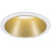 Paulmann 93405 Cole Coin LED vestavné svítidlo, LED, 6 W, bílá, zlatá
