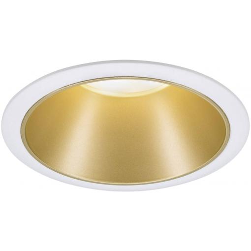 Paulmann 93405 Cole Coin LED vestavné svítidlo, LED, 6 W, bílá, zlatá