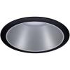 Paulmann 93408 Cole Coin vestavné svítidlo, LED, 18 W, černá, stříbrná, sada 3 ks
