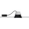 Paulmann 93408 Cole Coin vestavné svítidlo, LED, 18 W, černá, stříbrná, sada 3 ks