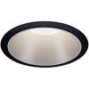 Paulmann 93408 Cole Coin vestavné svítidlo, LED, 18 W, černá, stříbrná, sada 3 ks