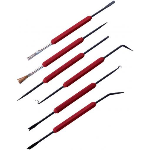TOOLCRAFT LNS-151 nástroje pro DPS 6dílná (d x š) 180 mm x 10 mm 1 sada