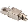 Digitus DN-93634, zástrčka RJ45, zástrčka, rovná, stříbrná, 1 ks
