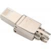 Digitus DN-93634, zástrčka RJ45, zástrčka, rovná, stříbrná, 1 ks