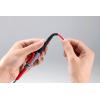 VOLTCRAFT MS-4PS bezpečnostní měřicí kabely 4mm bezpečnostní zástrčka zkušební hroty 1.00 m černá, červená 1 ks
