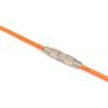 Digitus spojka RJ45 síťový adaptér CAT 6a (surový kabel CAT 7) , CAT 6A, CAT 6 [1x LSA - 1x LSA] stříbrná