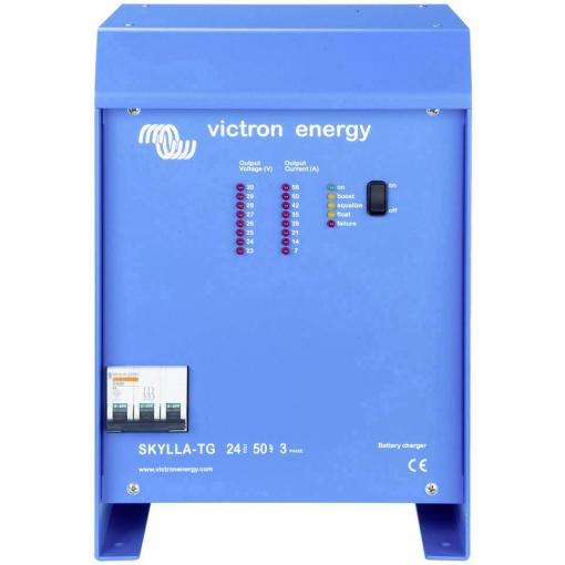 Victron Energy nabíječka olověných akumulátorů Skylla-TG 24/50 Nabíjecí proud (max.) 50 A