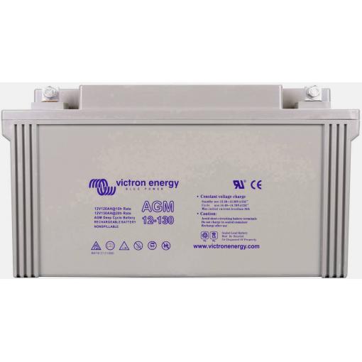 Victron Energy Deep Cycle BAT412121084 olověný akumulátor 12 V 130 Ah olověný se skelným rounem (š x v x h) 176 x 410 x 227 mm odolné proti více cyklům