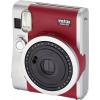 Fujifilm Instax Mini 90 Neo Red instantní fotoaparát    červená, stříbrná  optický hledáček, s vestavěným bleskem