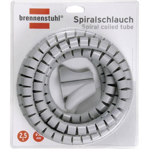Brennenstuhl 1164360 brennenstuhl Spiral Hose - Kabelschutz - Grau ochranná spirála pro kabely 20 mm (max) světle šedá 1 ks