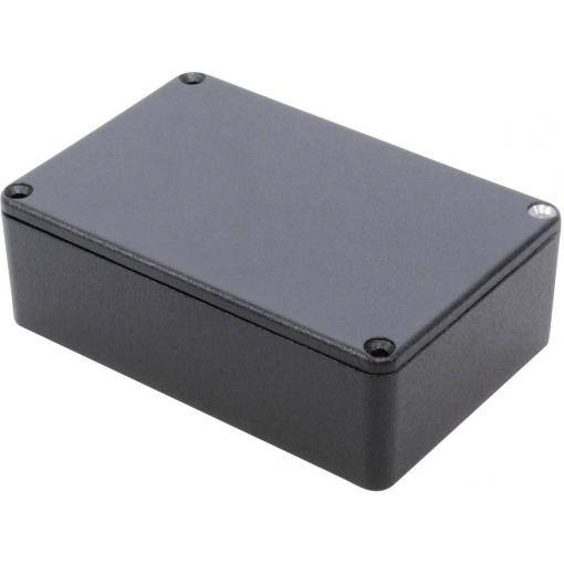 Hammond Electronics 1590B3BK univerzální pouzdro 116 x 77 x 38 litý hliník černá 1 ks