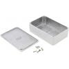 Hammond Electronics 1590B3LG univerzální pouzdro 116 x 77 x 38 litý hliník světle šedá 1 ks