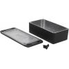 Hammond Electronics 1590B2FLBK univerzální pouzdro 112 x 60 x 38 litý hliník černá 1 ks