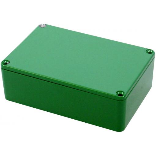 Hammond Electronics 1590B3GR univerzální pouzdro 116 x 77 x 38 litý hliník zelená 1 ks