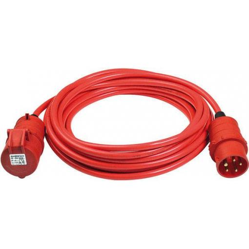 Brennenstuhl 1168580 napájecí prodlužovací kabel, 16 A, červená, 10.00 m, Odolné vůči obrusu, odolné proti UV záření