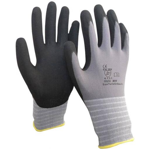 B-SAFETY HS-101004-6 ClassicLine Nitril nitril pracovní rukavice Velikost rukavic: 6 EN 388 CAT II 1 ks