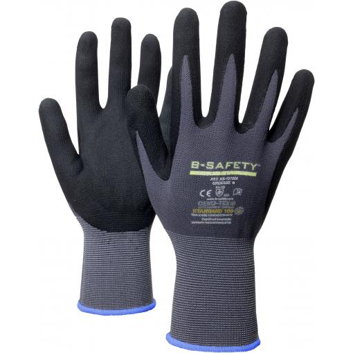 B-SAFETY HS-101004-7 ClassicLine Nitril nitril pracovní rukavice Velikost rukavic: 7 EN 388 CAT II 1 ks