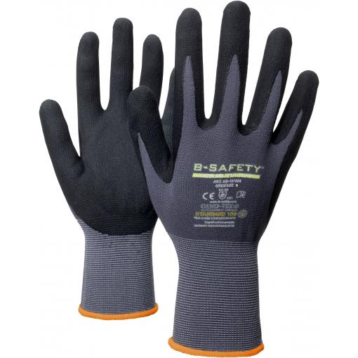B-SAFETY HS-101004-8 ClassicLine Nitril nitril pracovní rukavice Velikost rukavic: 8 EN 388 CAT II 1 ks