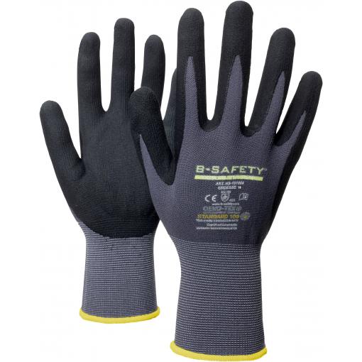 B-SAFETY HS-101004-10 ClassicLine Nitril nitril pracovní rukavice Velikost rukavic: 10 EN 388 CAT II 1 ks