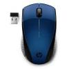 HP 220 optická myš, přenos bezdrátový, 3 tlačítko, 1300 dpi, modrá