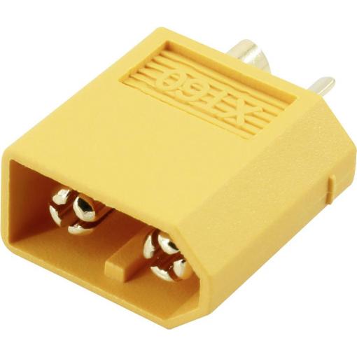 Reely RE-6586515 zásuvkový konektor k propojení akumulátoru a regulátoru RC modelu XT60, 3,5 mm k pájení 1 ks