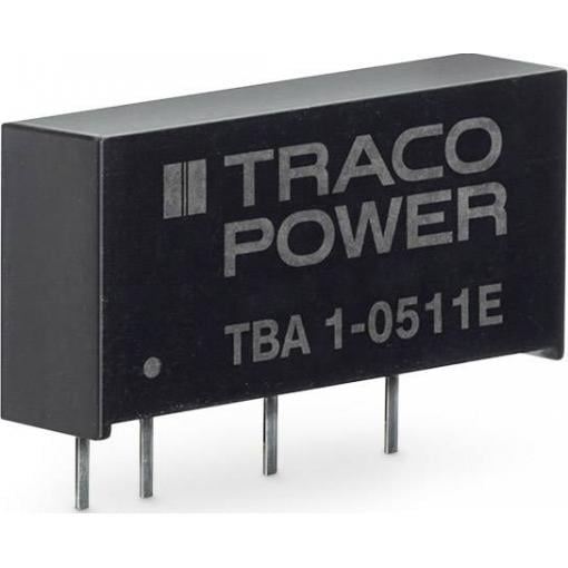 TracoPower TBA 1-0523E DC/DC měnič napětí do DPS 33 mA 1 W Počet výstupů: 2 x Obsah 1 ks