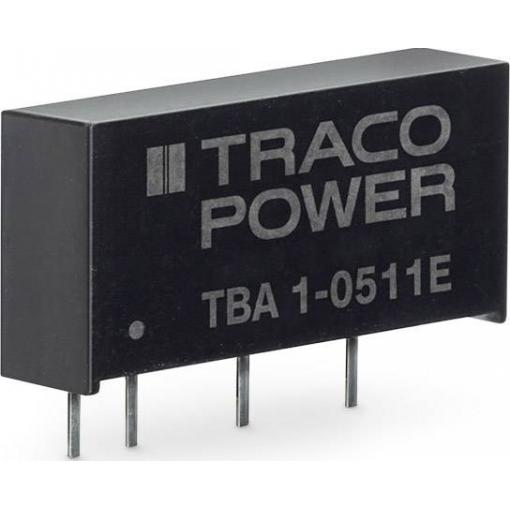 TracoPower TBA 1-1222E DC/DC měnič napětí do DPS 41 mA 1 W Počet výstupů: 2 x Obsah 1 ks