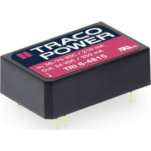 TracoPower TRI 6-2411 DC/DC měnič napětí do DPS 1.2 A 6 W Počet výstupů: 1 x Obsah 1 ks