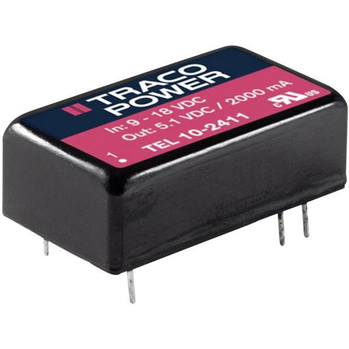 TracoPower TEL 10-1223 DC/DC měnič napětí do DPS 333 mA 10 W Počet výstupů: 2 x Obsah 1 ks