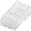 Intellinet 502344, zástrčka RJ45, krimpovací kontakt, transparentní, 100 ks