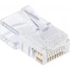 Intellinet 790512, zástrčka RJ45, krimpovací kontakt, transparentní, 100 ks