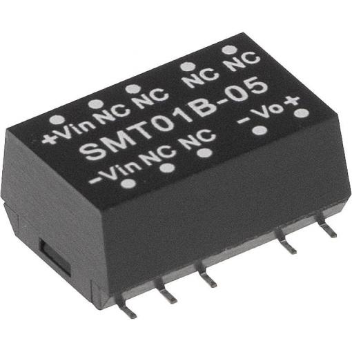 MEAN WELL SMT01C-05 DC/DC měnič napětí 200 mA 1 W Počet výstupů: 1 x Obsah 1 ks