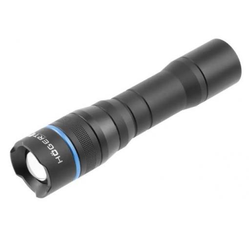 Svítilna LED Hogert, 500 lm, IPX7, 3× AAA
