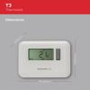 Honeywell Home T3 pokojový termostat montáž na zeď, T3C110AEU, denní program, týdenní program, 1 ks