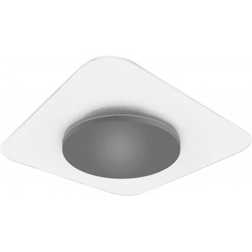 mlight Jade 81-4080 stropní svítidlo, nástěnné světlo Energetická třída (EEK2021): F (A - G) 18 W LED bílá, šedá