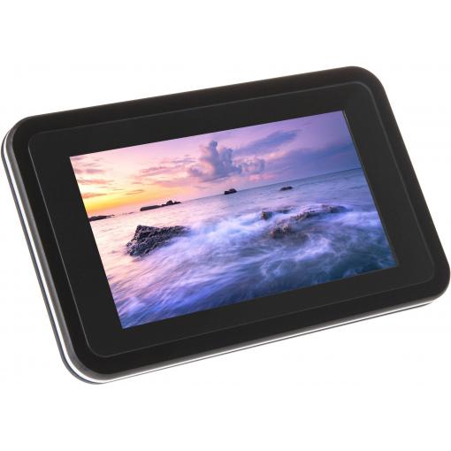 Joy-it RB-LCD-7P4-Case skříň displeje Vhodné pro (vývojové sady): Raspberry Pi® včetně aktivního chladiče černá