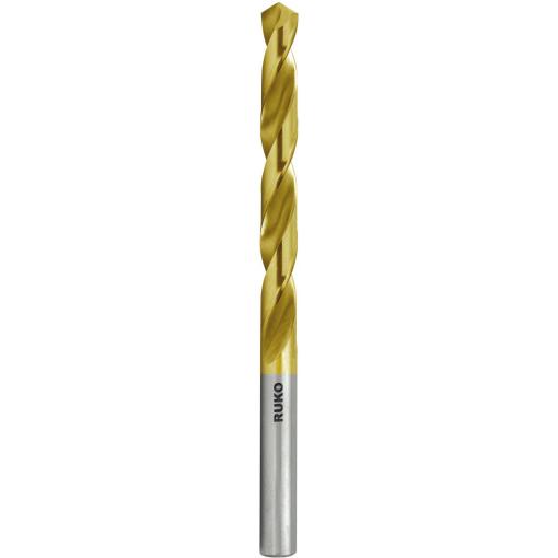 RUKO 250050T HSS-G kovový spirálový vrták 5 mm Celková délka 86 mm DIN 338 válcová stopka 1 ks