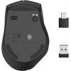 Hama ergonomická myš bezdrátový optická černá 6 tlačítko 2400 dpi ergonomická