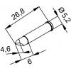 Ersa 0102CDLF46A pájecí hrot dlátový Velikost hrotů 4.60 mm Obsah 1 ks