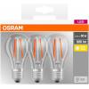 OSRAM HOMELIGHTING 4058075819290 LED Energetická třída (EEK2021) E (A - G) E27 klasická žárovka 7 W = 60 W teplá bílá (Ø x d) 60.0 mm x 105.0 mm 3 ks