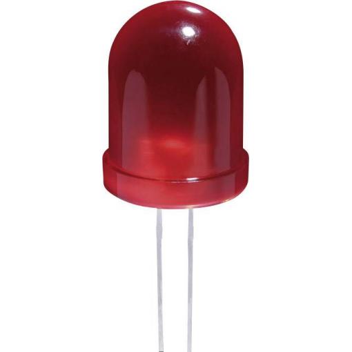 Kingbright JL 10 LED s vývody červená kulatý 10 mm 100 mcd 60 ° 20 mA 2 V