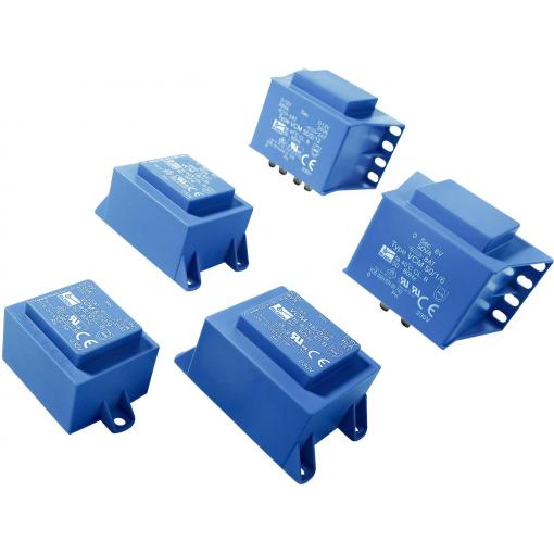 BLOCK VCM 25/2/9 transformátor do DPS 1 x 230 V/AC 2 x 9 V/AC 25 VA