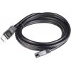 club3D DisplayPort prodlužovací kabel Konektor DisplayPort, DisplayPort zásuvka 3.00 m černá CAC-1023 Kabel DisplayPort