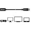 club3D DisplayPort / Mini-DisplayPort kabelový adaptér Konektor DisplayPort, Zásuvka Mini DisplayPort 1.00 m černá CAC-1120 Kabel DisplayPort